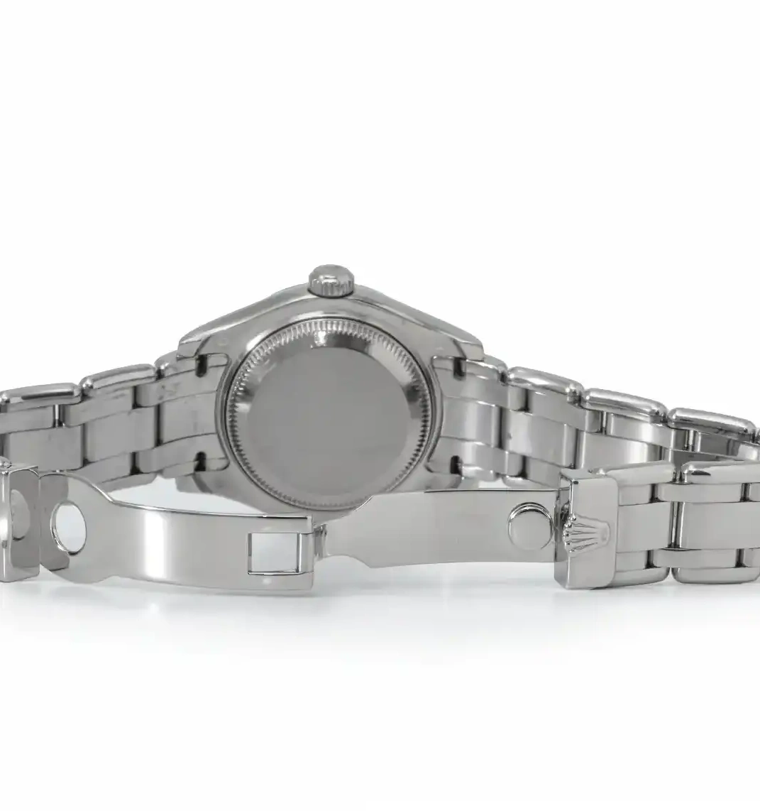 Prestigious Jewelrys 80299 Datejust Rolex White Gold 0604